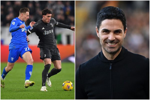 Arsenal hold positive striker contacts