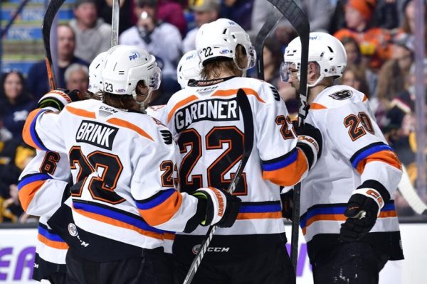 Phantoms go on the road, take Game 1 | TheAHL.com