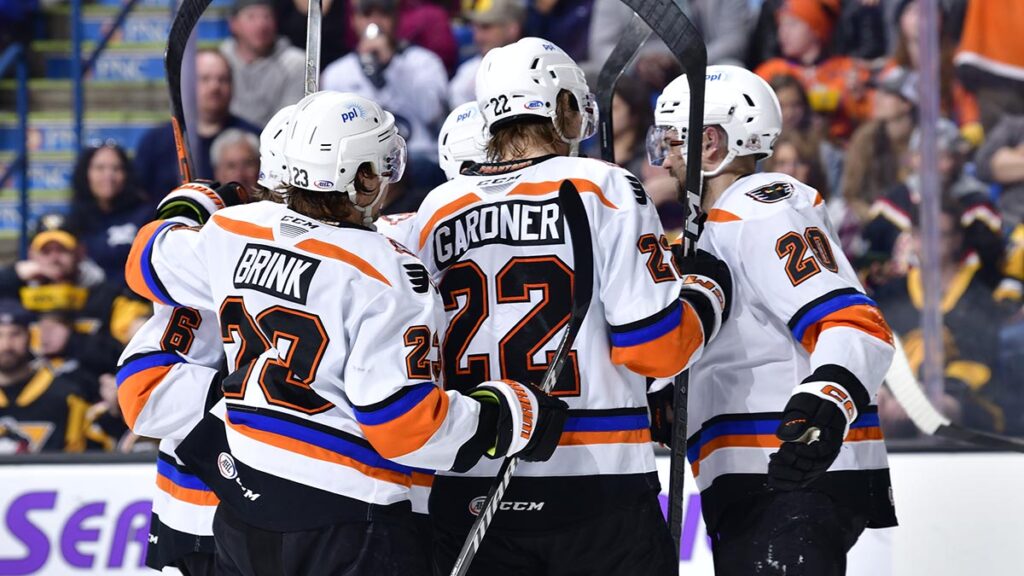 Phantoms go on the road, take Game 1 | TheAHL.com