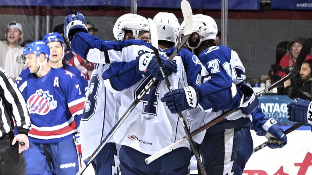 Fortier gives Crunch OT win in Game 2 | TheAHL.com