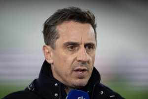 Gary Neville describes Arsenal's set piece coach as a "little nuisance" following win against Tottenham