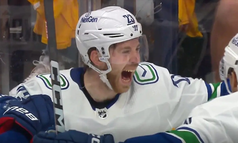Boeser, Lindholm Heroes as Canucks Come Back to Win Game 4