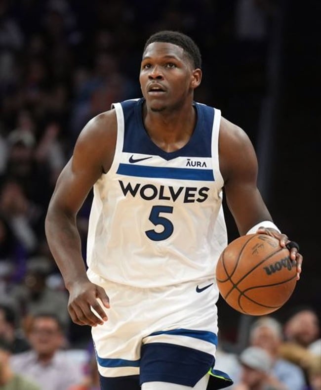 Anthony Edwards Ties Kevin Garnett for Most 30-Point Playoff Games in Timberwolves History