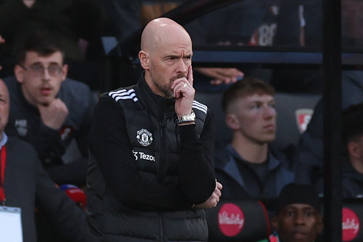 Erik ten Hag placed on a one month trial after Coventry collapse