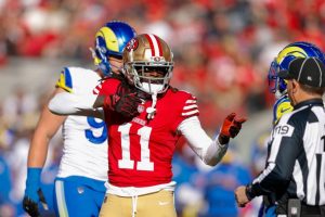 49ers GM John Lynch Clears Air About Brandon Aiyuk's Future With Team