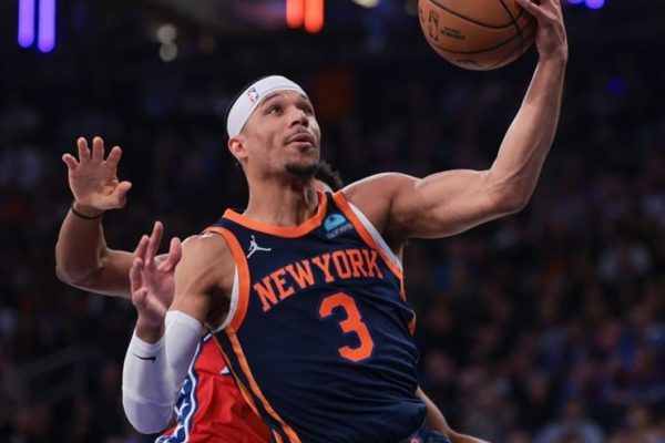 Josh Hart 1st Knicks Player With 40+ Points, 25+ Rebounds Over 2 Playoff Games Since 1970