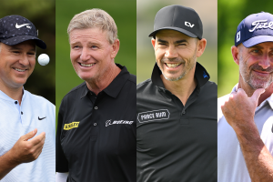 Trevor Immelman, Ernie Els, , Camilo Villegas & Geoff Ogilvy