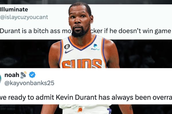 NBA Fans Criticize Kevin Durant Following Disappointing Game 2 Defeat Durant