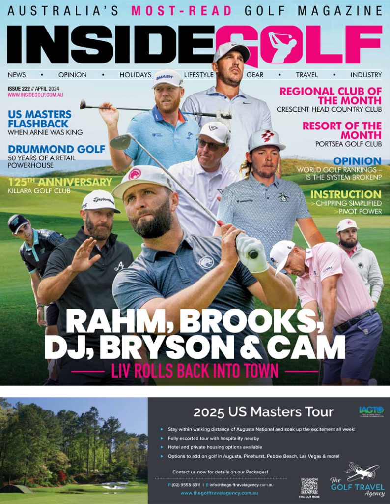 Online Edition of Australia’s Most-Read Golf Magazine – Inside Golf April 2024 Issue