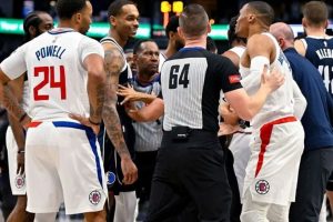 Clippers Russell Westbrook, PJ Washington Ejected in Mavericks Game 2 Win