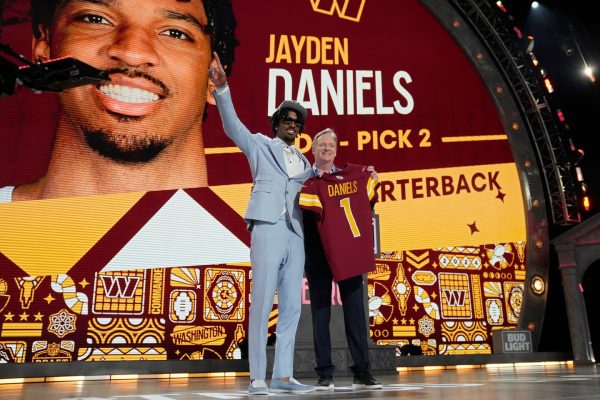 Jayden Daniels is Washington’s latest QB pick in NFL draft’s first round