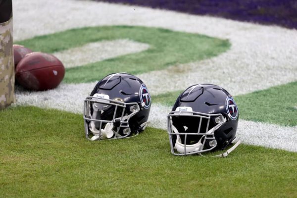 Titans Schedule Meeting with Free-Agent Wide Receiver Later This Week Tennessee Titans helmets sit on the field before the start of the Titans and Baltimore Ravens game at M&T Bank Stadium on November 22, 2020 in Baltimore, Maryland.