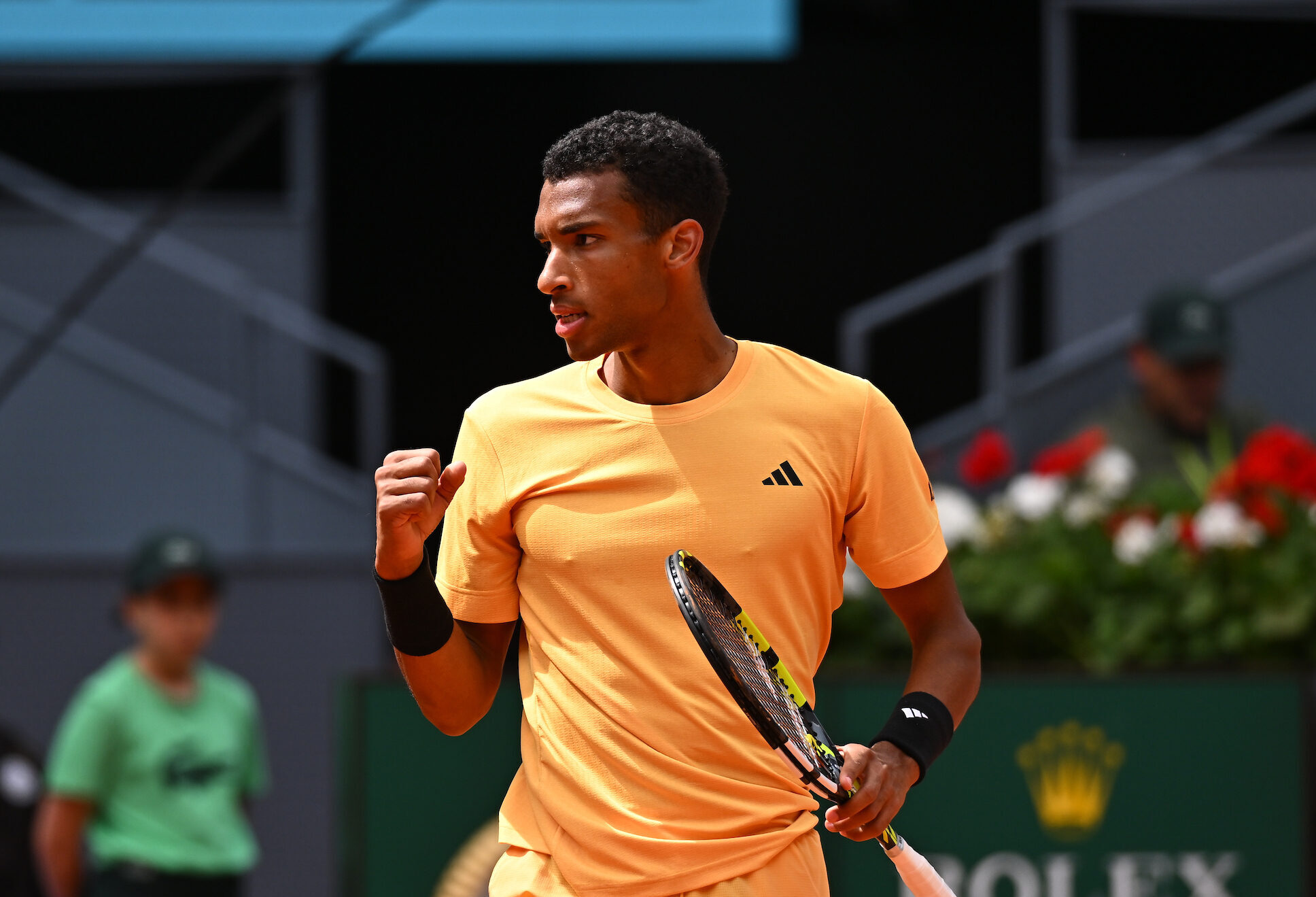 Auger-Aliassime reaches Madrid final as Lehecka retires with a back injury