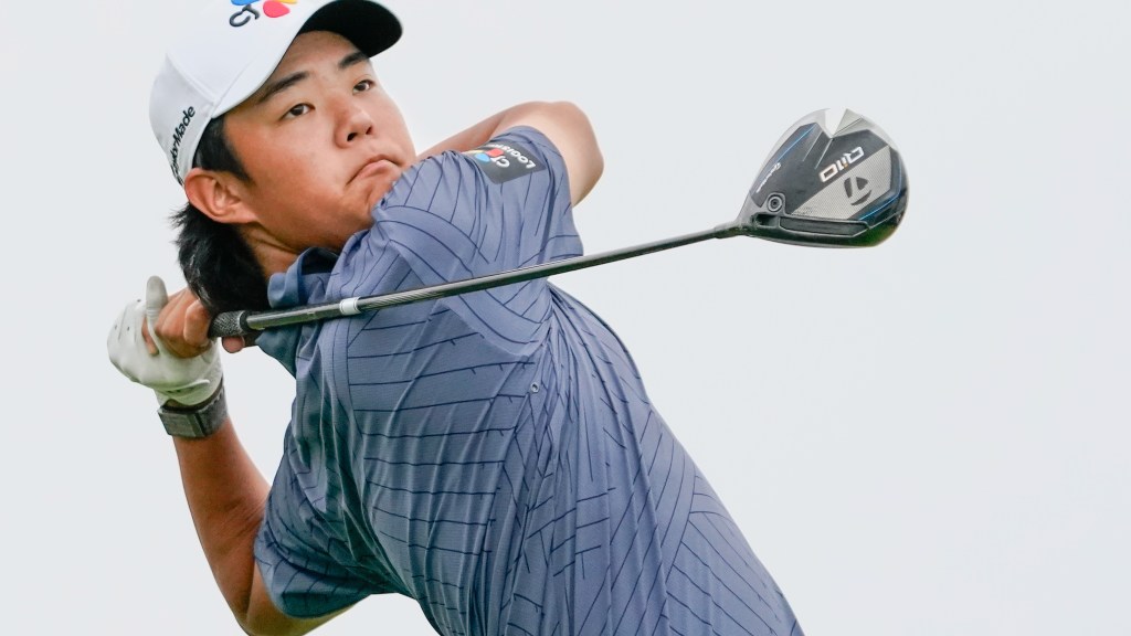Kris Kim, 16, enjoying record performance