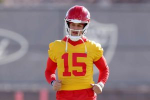 Patrick Mahomes Shows Off Insane Arm Strength In Video