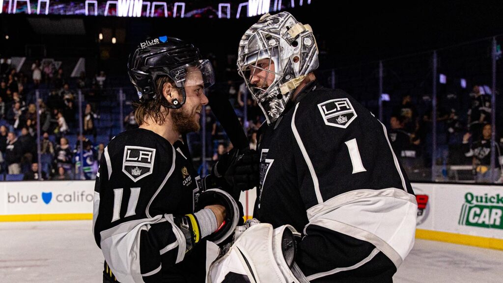 Portillo blanks Canucks to give Reign 2-0 series lead | TheAHL.com