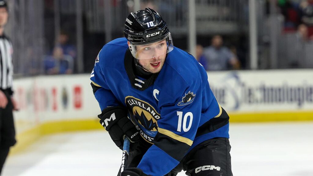 Monsters get captain Gaunce back from Columbus | TheAHL.com