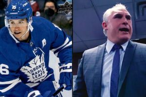 Maple Leafs Marner and Berube Spotted Meeting in Coffee Shop