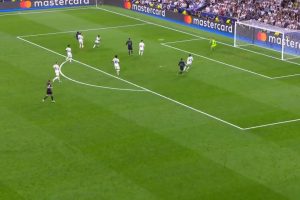 Alphonso Davies opens the scoring against Real