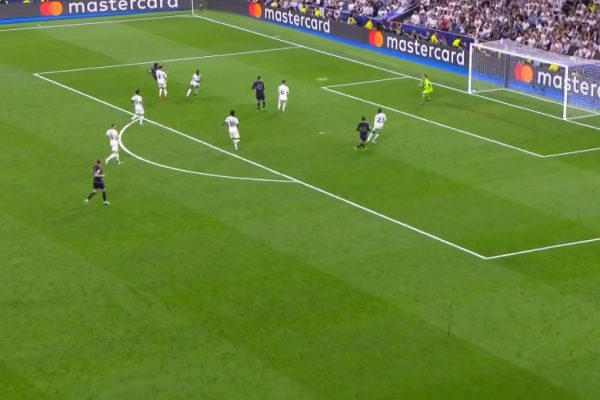 Alphonso Davies opens the scoring against Real