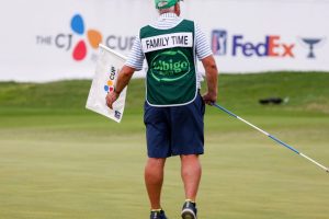 Caddie bibs honor Mental Health Awareness Month at CJ Cup Byron Nelson