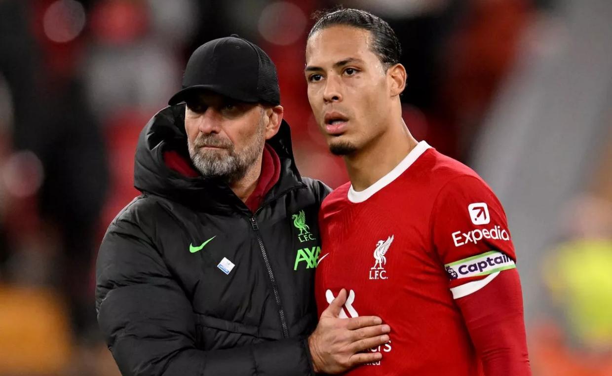 Van Dijk Jurgen Klopp Liverpool