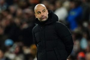 Manchester City manager Pep Guardiola