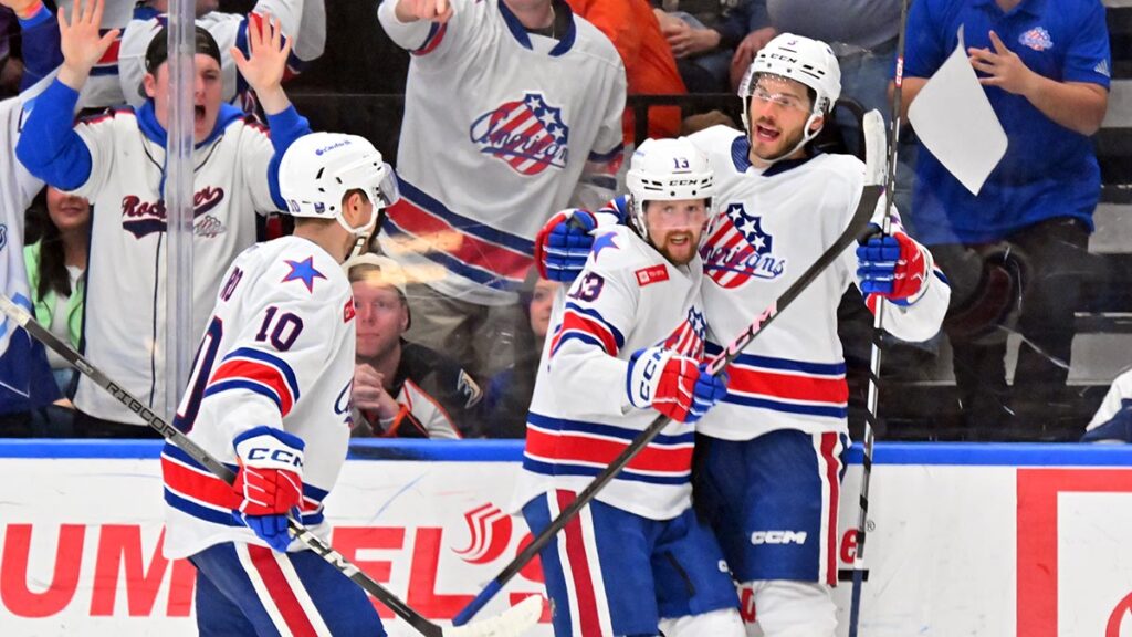Huge rally saves Amerks’ season, forces Game 5 with Crunch | TheAHL.com