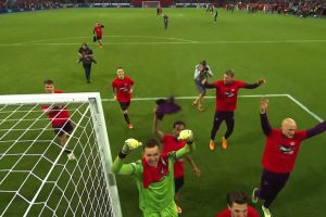 Amazing full-time celebrations with the fans