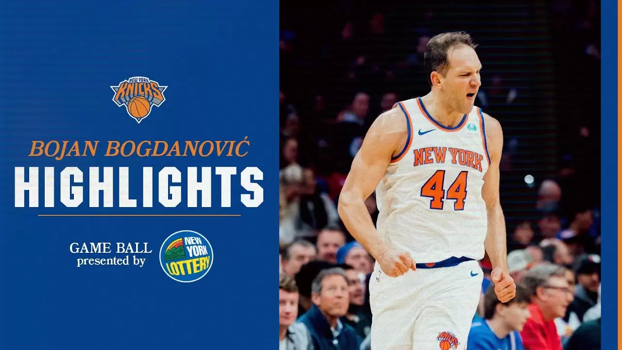 Season is over for Knicks' Bojan Bogdanovic