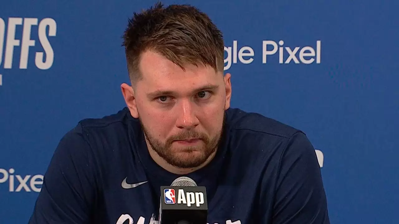 Luka Doncic on his poor shooting in Game 1 vs. Thunder: "Who cares, we lost"