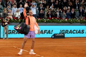 Madrid | Nadal says goodbye; Alcaraz and Sinner remain on course