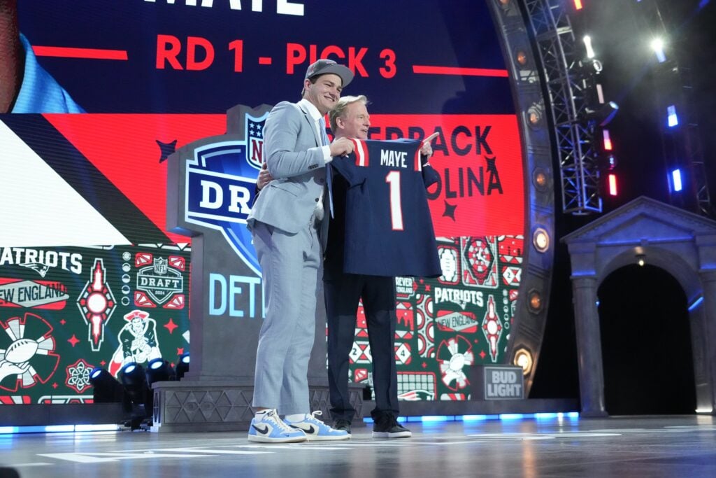 Before Selecting Drake Maye, Patriots Rejected Multiple Trade Offers From Giants and Vikings