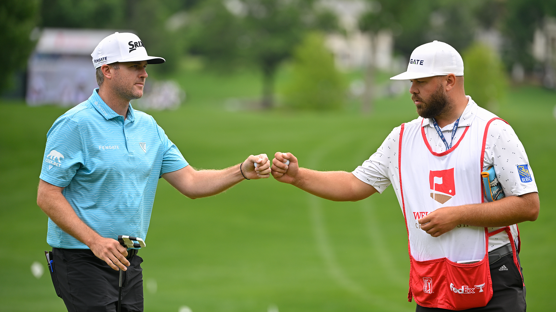 pendrith with caddy