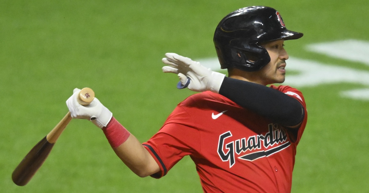 The Guardians Lose Hot-Hitting Steven Kwan