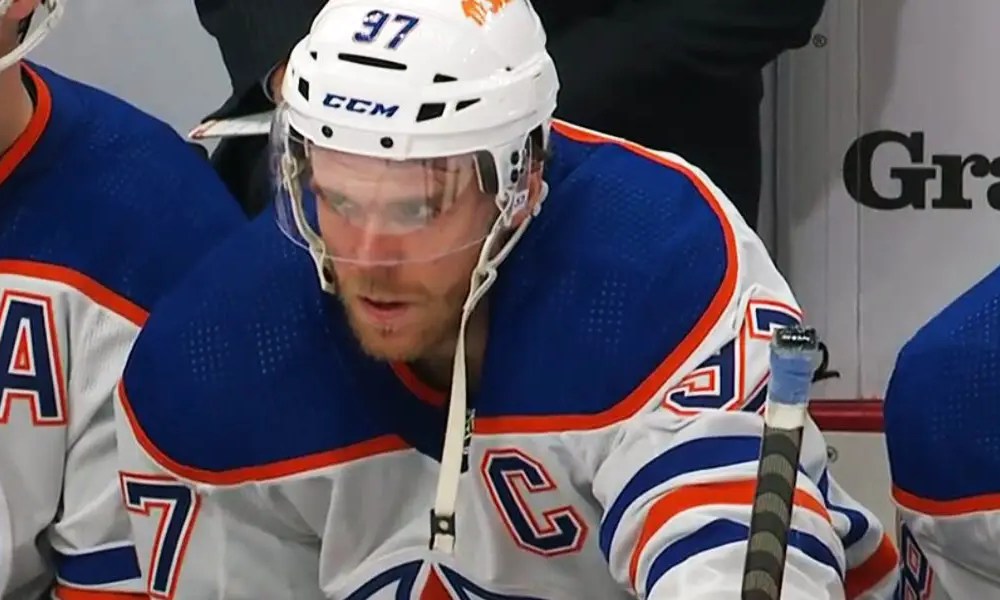 Oilers Fans Get Too Close To McDavid and Fiancé In Viral Video