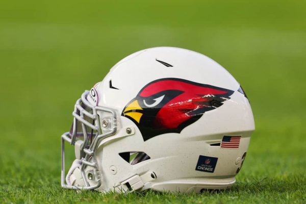 Retired Running Back from Arizona Cardinals Expresses Desire to Finish Career with Team A detail view of an Arizona Cardinals helmet before the game between the Chicago Bears and the Arizona Cardinals at Soldier Field on December 24, 2023 in Chicago, Illinois.