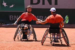 Rob Shaw and David Wagner compete at Roland-Garros 2024