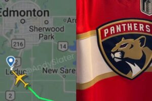 Canadian Air Traffic Hilariously Pranks Panthers Flight to Edmonton