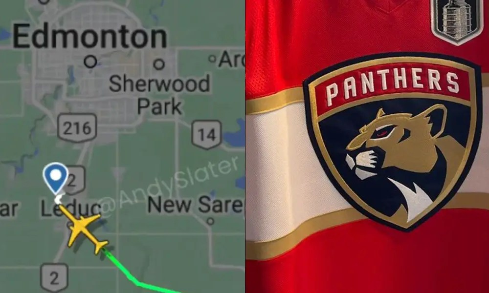 Canadian Air Traffic Hilariously Pranks Panthers Flight to Edmonton