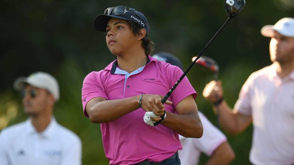 Charlie Woods wins qualifier for U.S. Junior Amateur Championship