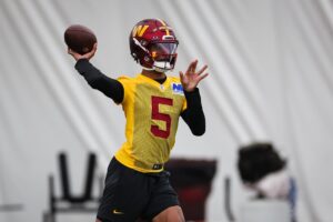 Louis Riddick Predicts How Jayden Daniels Will Perform This Season