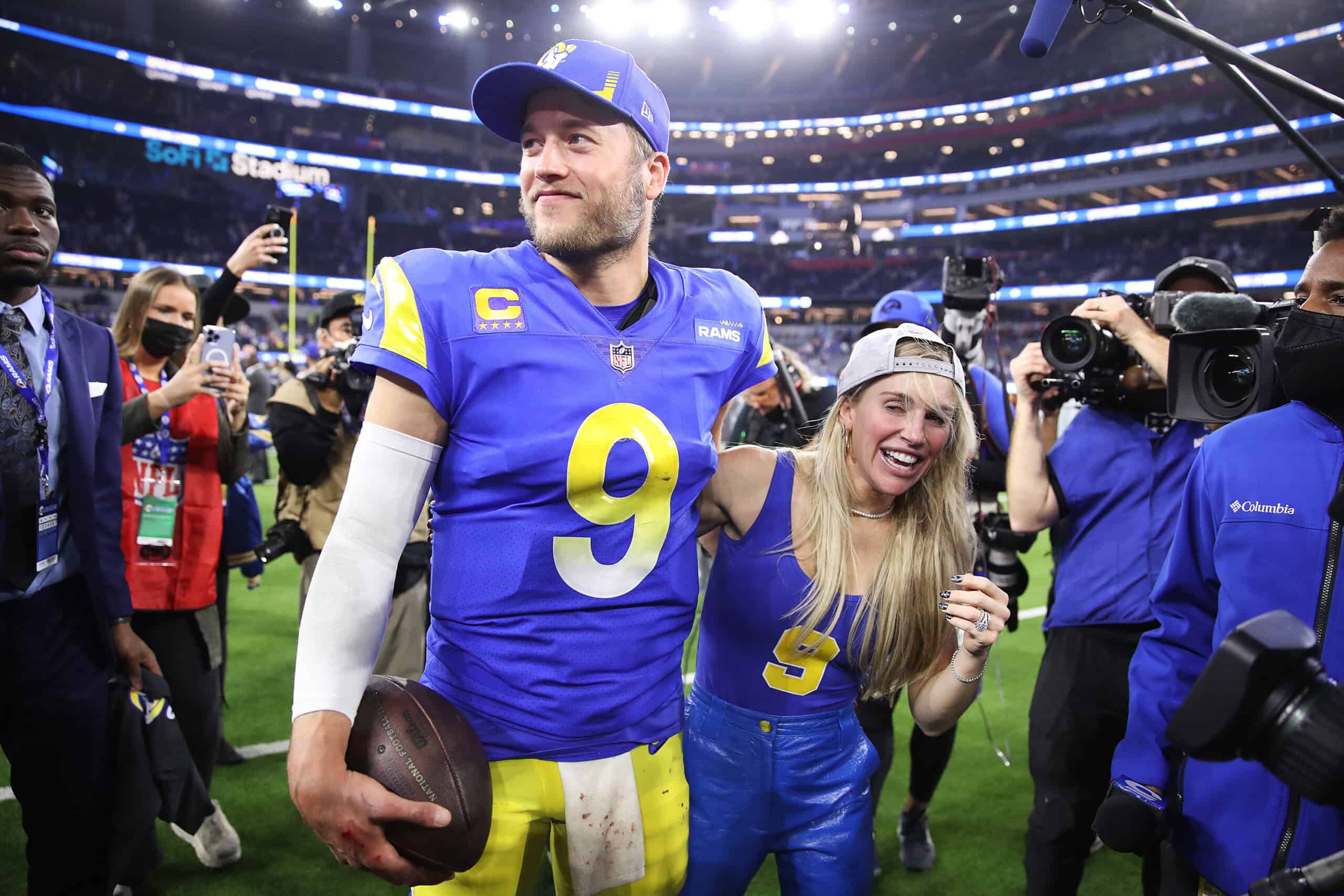 Stephen A. Smith Rips Matthew Stafford's Wife After Surprising Admission