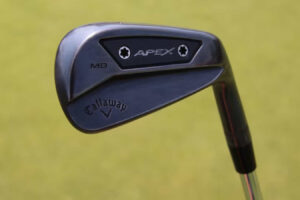 Chris Kirk switches in custom 'Gun Blue' Callaway Apex MB irons