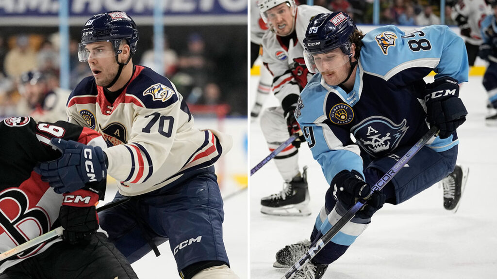 Predators, Sharks trade former Milwaukee teammates | TheAHL.com