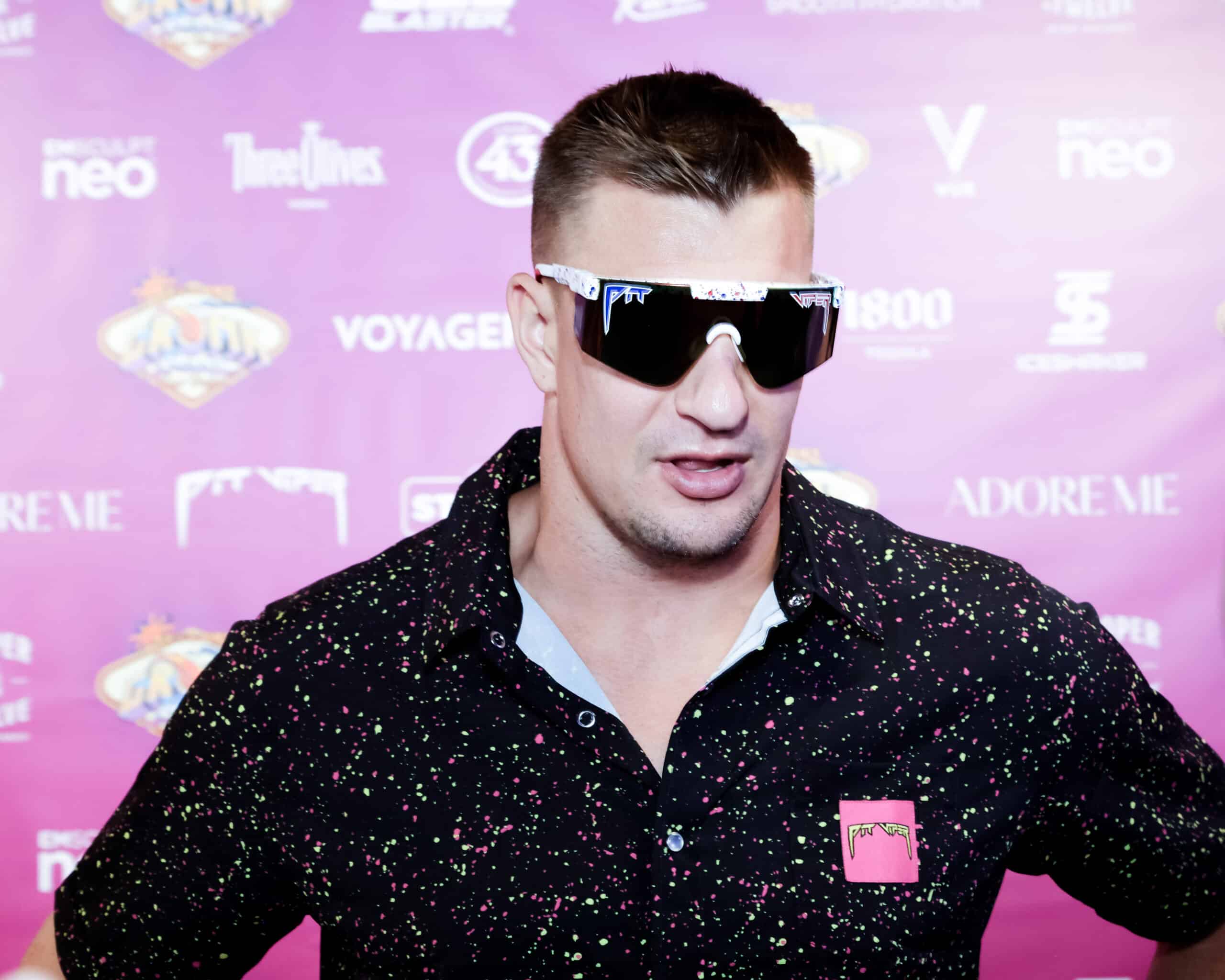 Rob Gronkowski Has A Strong Belief About LeBron's Football Potential