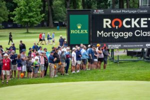 Friday’s second round leaderboard, scores