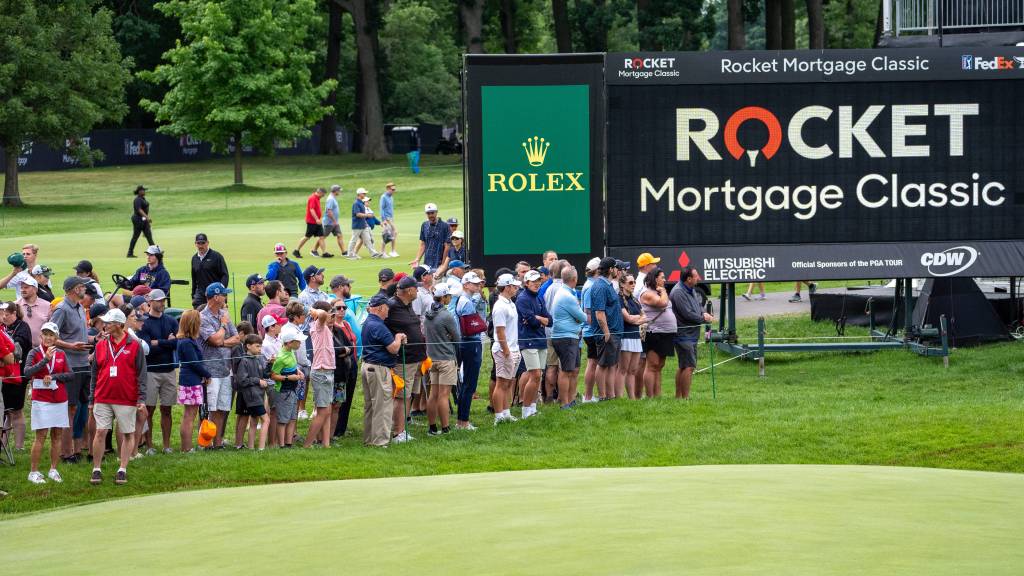 Friday’s second round leaderboard, scores