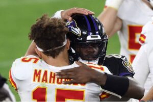 Patrick Mahomes, Lamar Jackson Share Unbelievable Stat