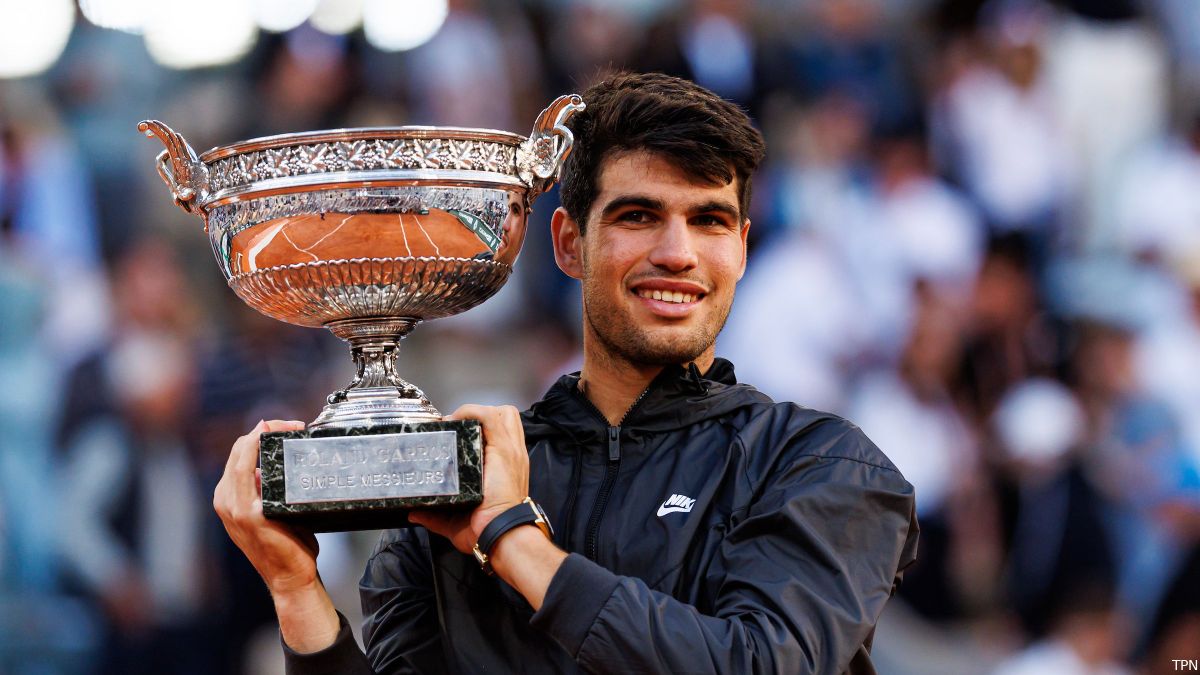 Alcaraz Reveals Where He Plans To Put His Roland Garros Trophy